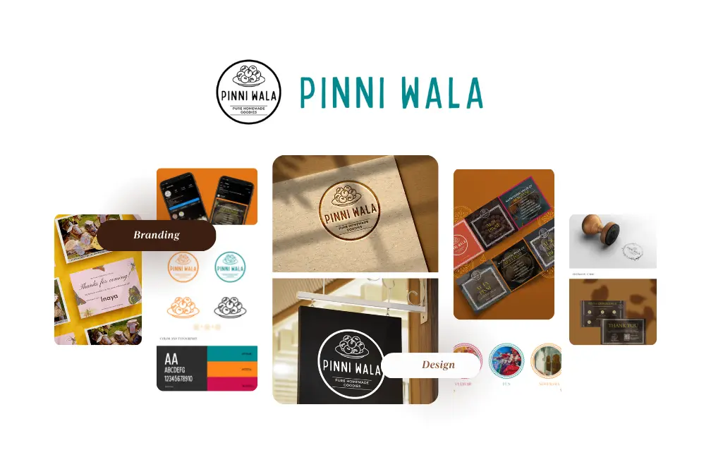 Graphic and branding project — Pini Wala.